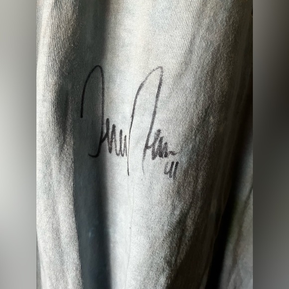 DALLAS COWBOYS MEDIUM TIDE DYDE SHIRT SIGNED BY TERRANCE NEWMAN #41 CB - Picture 1 of 5